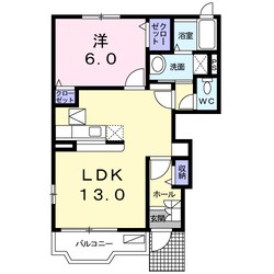 グランシエル・コウⅠの物件間取画像